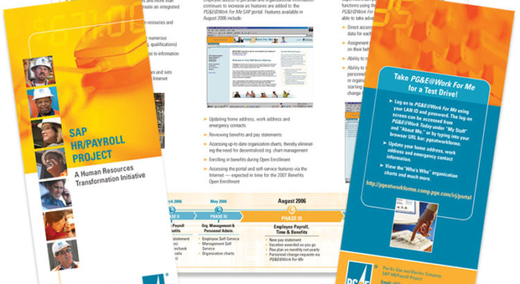 Trifold Brochure - PG&E