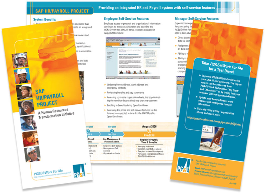 Trifold Brochure - PG&E