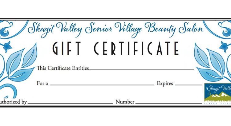 Gift Certificate Design