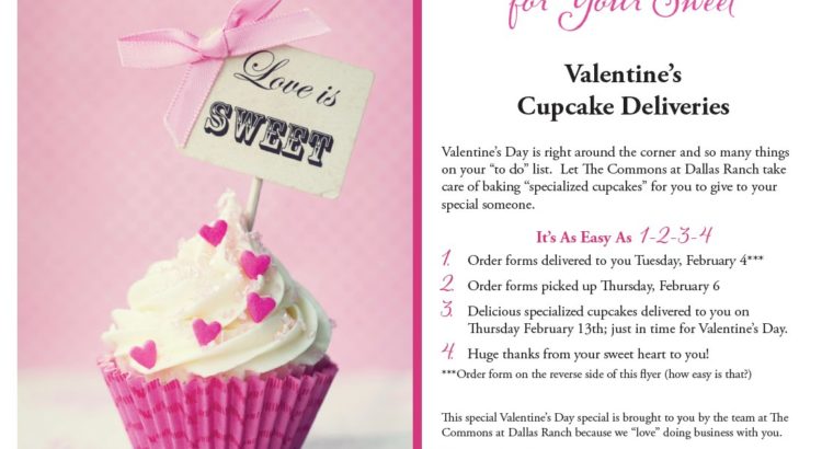 Cupcake Order Flyer & Form