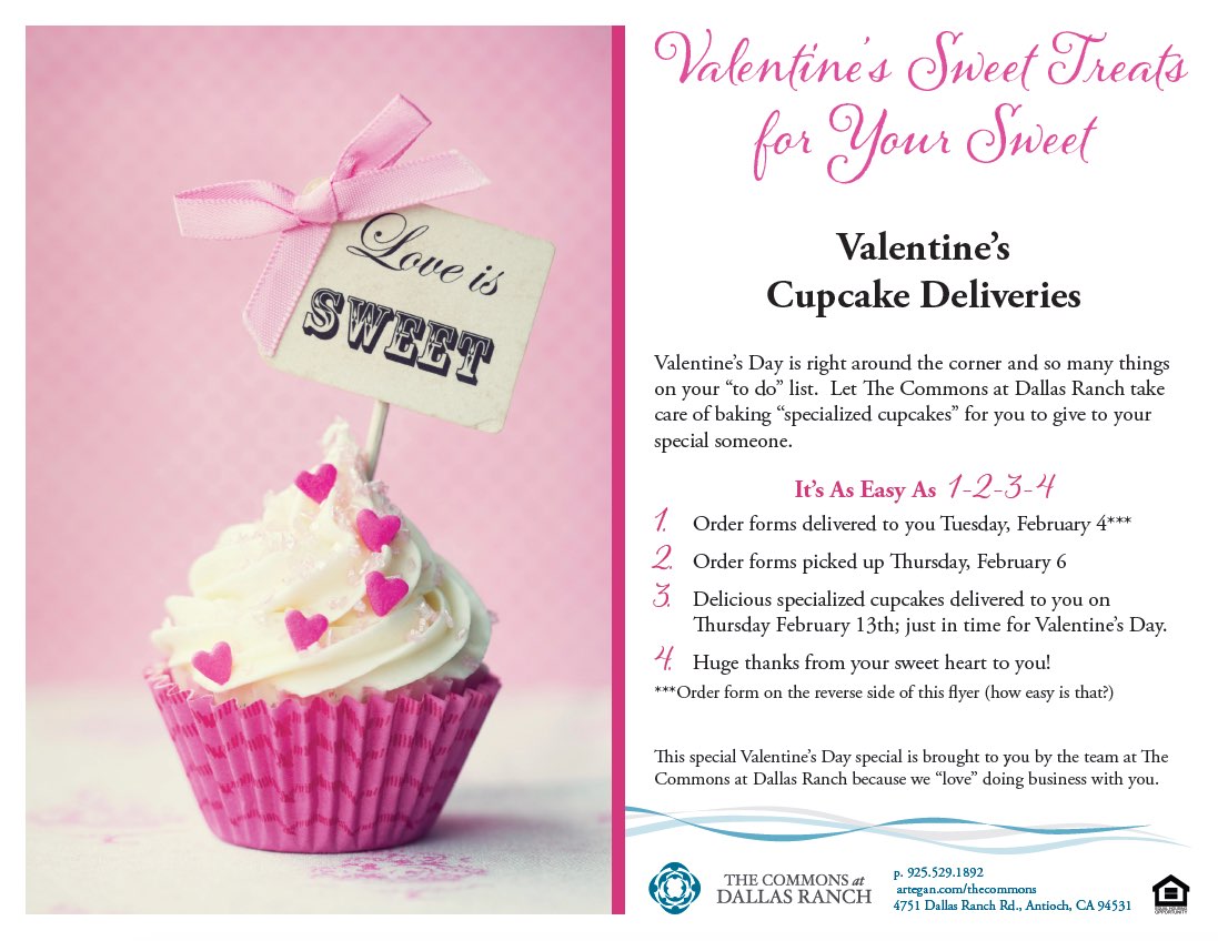 Cupcake Order Flyer & Form